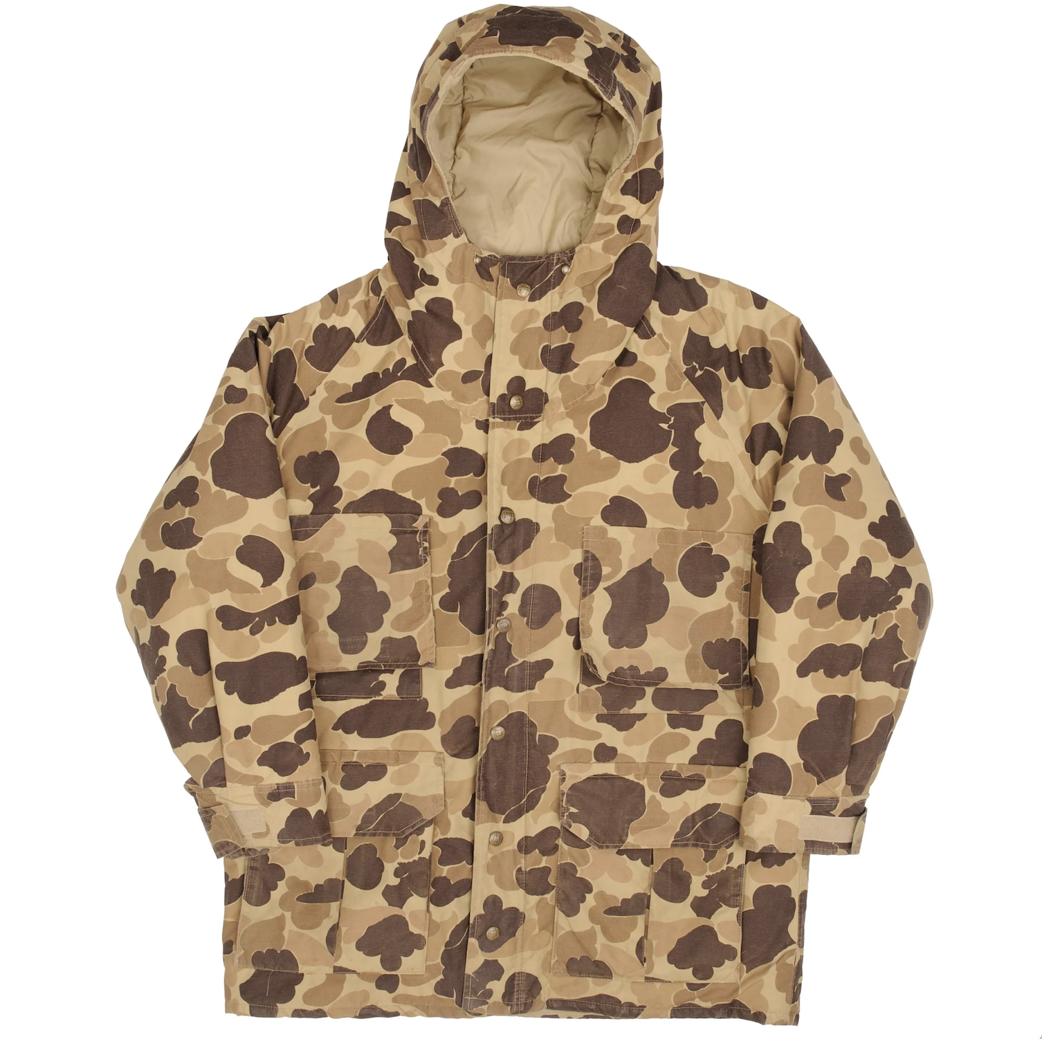 ジャケット・アウター OLD CIVILIAN DUCK-HUNTER CAMO JACKET Vintage 1970s Duck Hunter Camo Quilted Hunting Jacket Men's